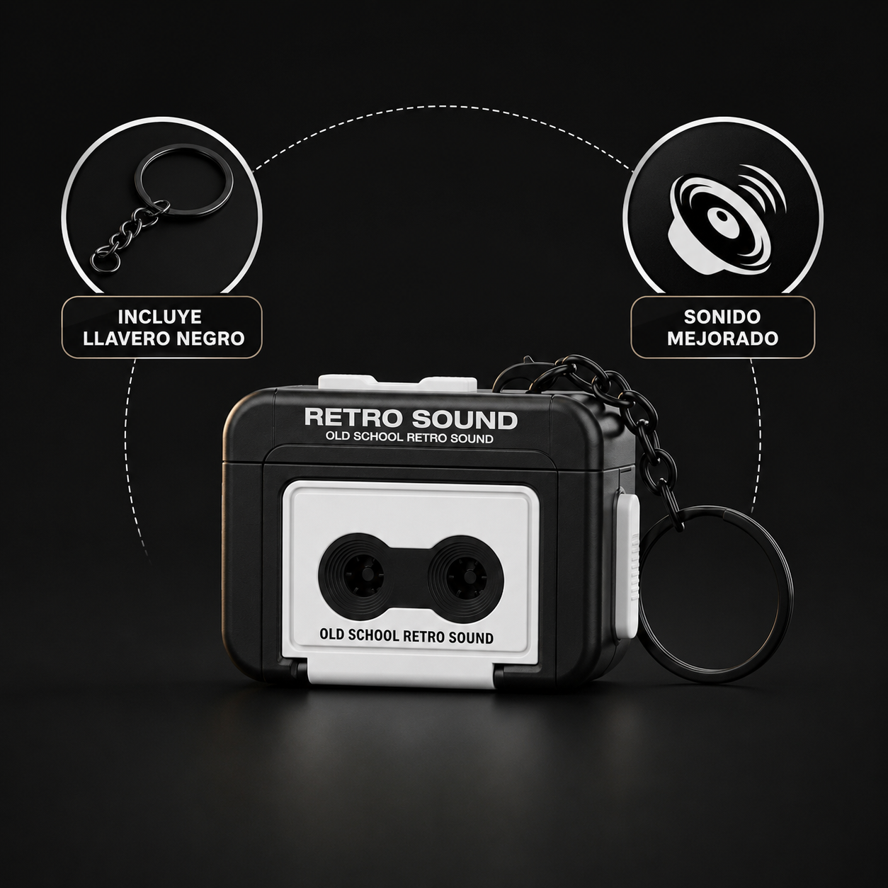 Reproductor Cassette Retro