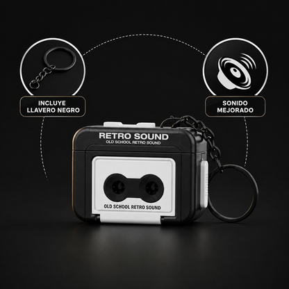 Reproductor Cassette Retro
